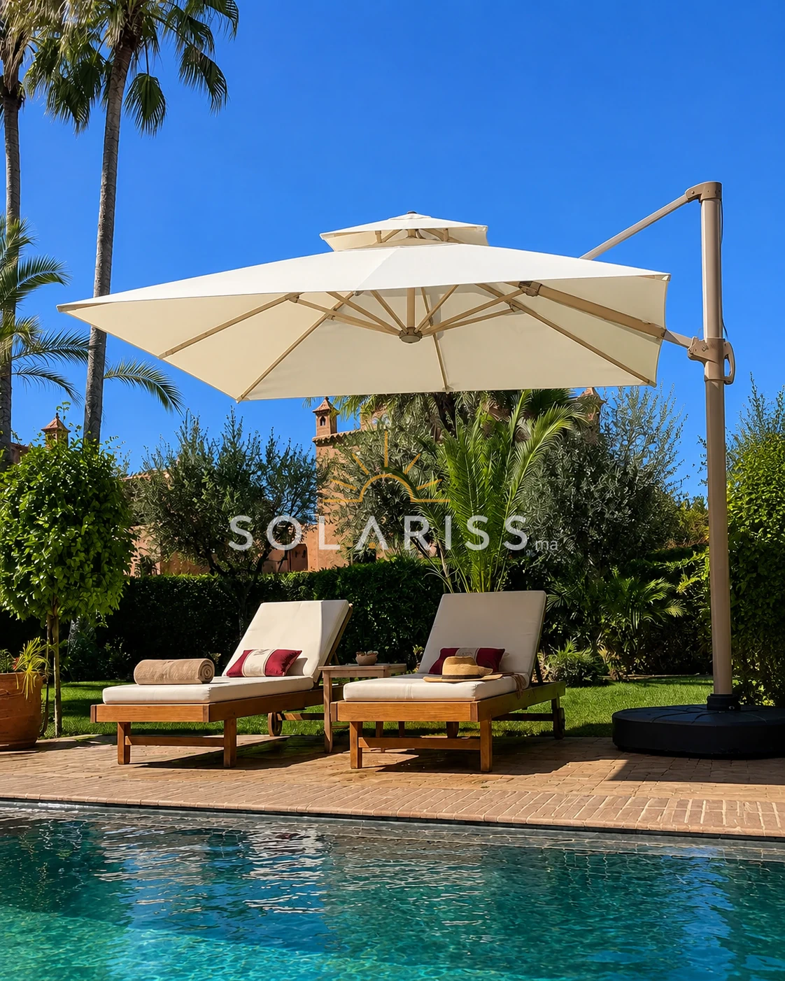 Parasol LED 360°